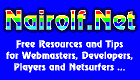 Nairolf.Net - Free Resources and Tips for Webmasters, Developers, Players and Netsurfers ...